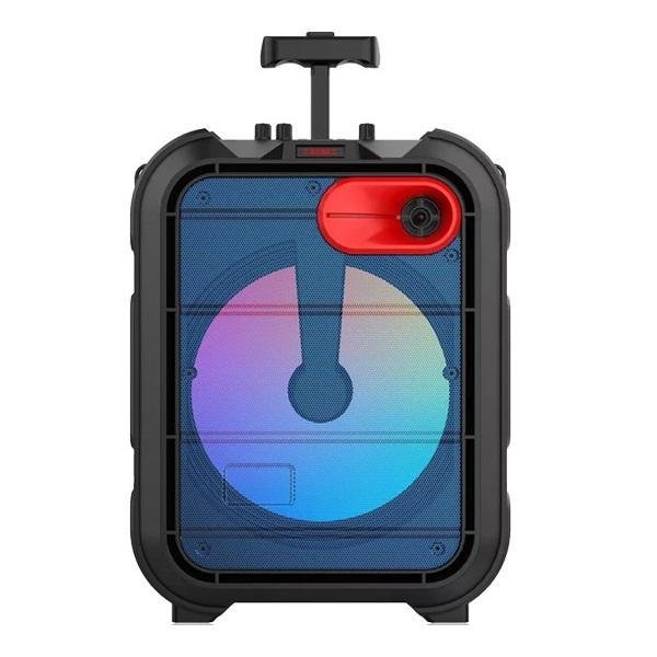 Ηχείο με λειτουργία Karaoke και Τηλεχειριστήριο 30W ZQS12111 σε Μαύρο Χρώμα