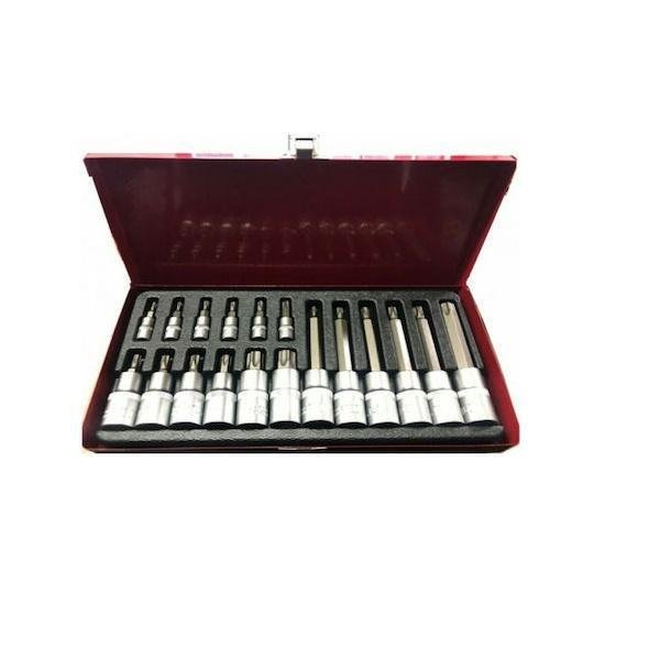 Σετ 18 Μύτες Κατσαβιδιού Torx / Allen Torx