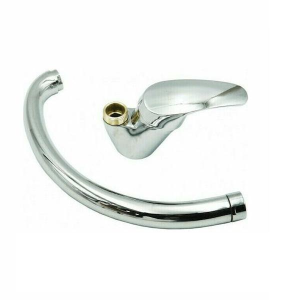 Μπαταρία Κουζίνας Πάγκου TY-5025 Ασημί