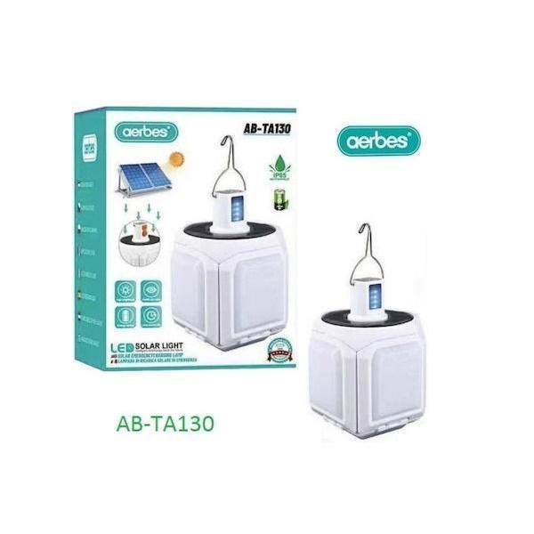 13 Κρεμαστό Ηλιακό Φωτιστικό σε Λευκό Χρώμα 81006DFR00WH AB-TA130