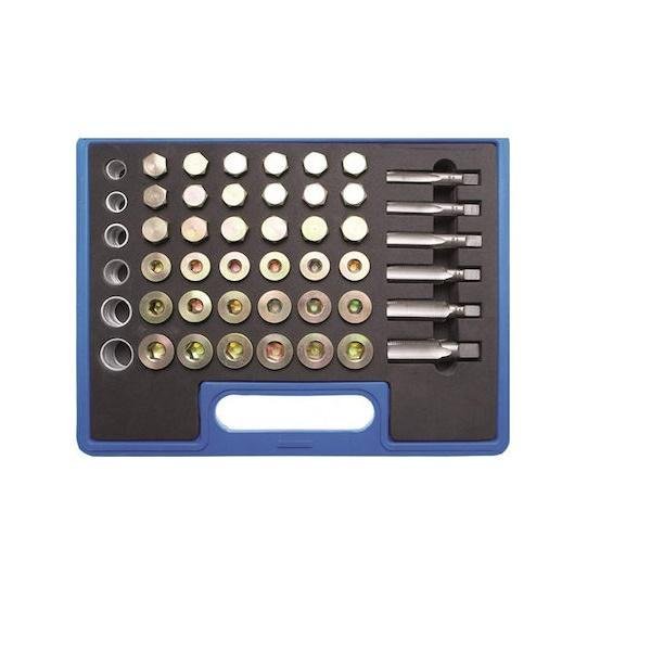 14 Σετ επιδιόρθωσης σπειρώματος τάπας λαδιού 114 τεμαχίων