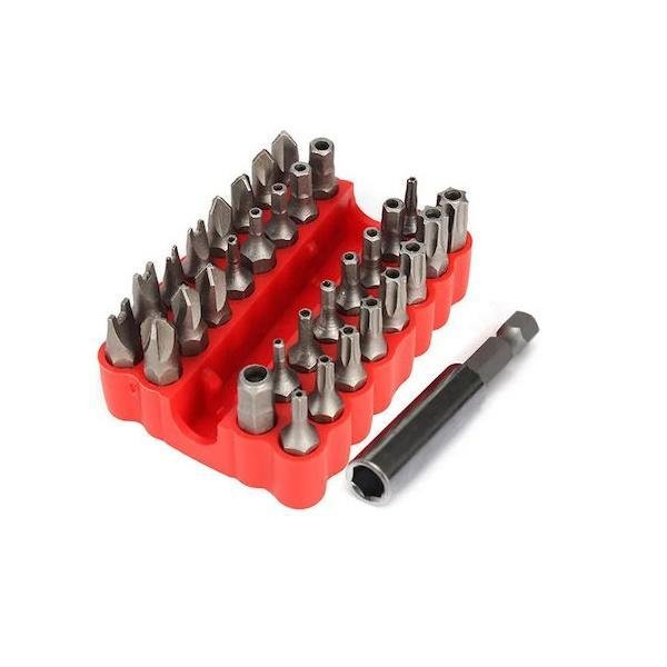 Best Σετ 33 Μύτες Κατσαβιδιού Torx / Allen