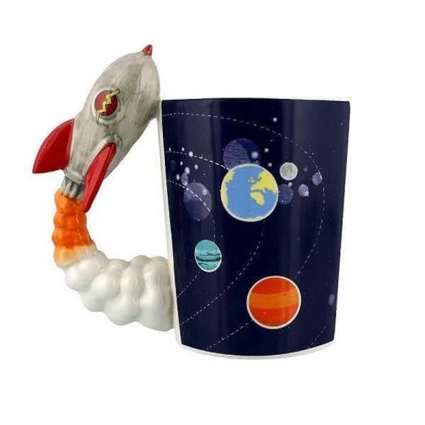 Rocket Launch Κούπα Κεραμική Μπλε