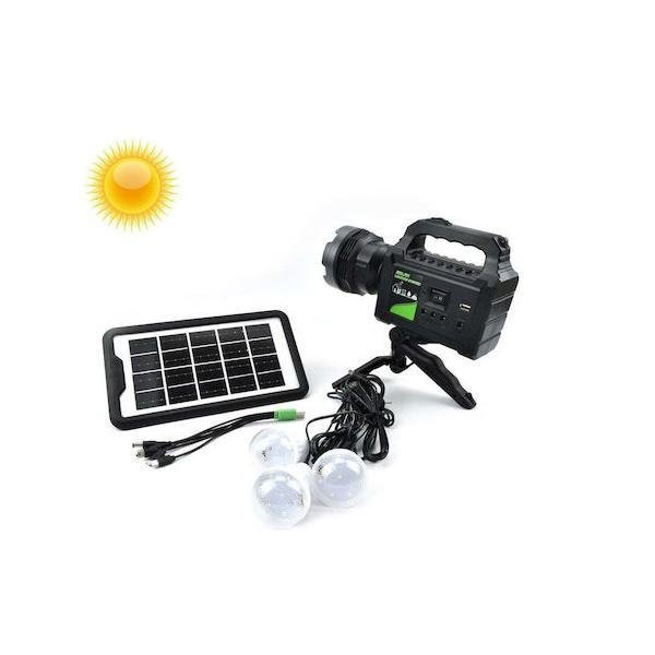 GDPLUS GD-P50 Φορητό Ηλιακό Σύστημα Φωτισμού & Φόρτισης 4000mAh