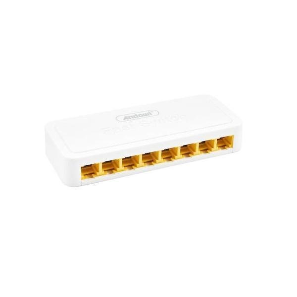Andowl Q-JH03 Unmanaged L2 Switch με 8 Θύρες Ethernet