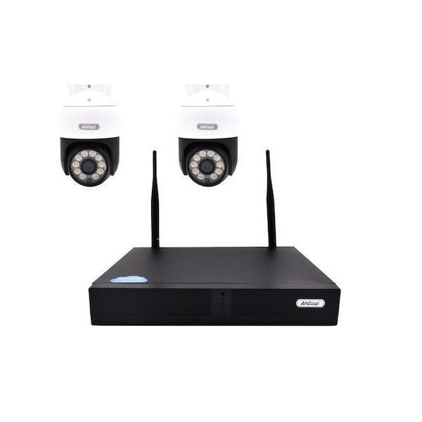 Andowl Ολοκληρωμένο Σύστημα CCTV Wi-Fi με 2 Κάμερες Q-S2000kit