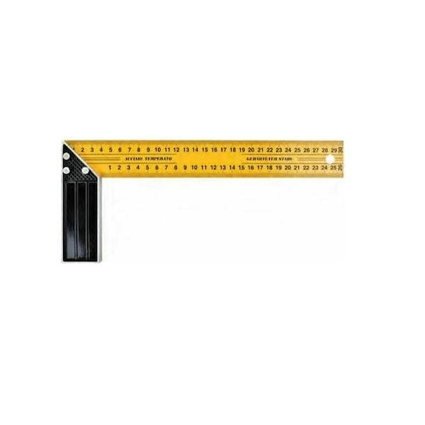 33 Γωνιόμετρο Μαραγκών Μεταλλικό Μήκους 30εκ.