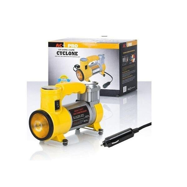 Cyclone Τρόμπα Αυτοκινήτου 150PSI με Καλώδιο Αναπτήρα 12V
