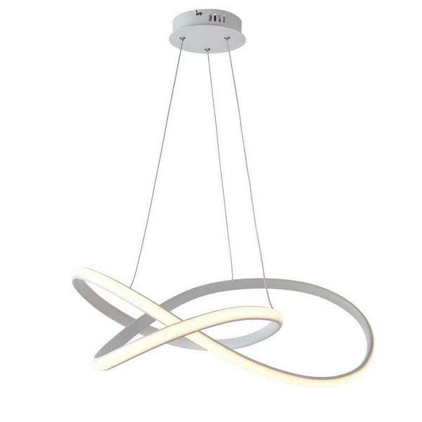 Φωτιστικό οροφής LED 60W 4800Lm 4000K Φυσικό λευκό Universo A50-N Ασημί