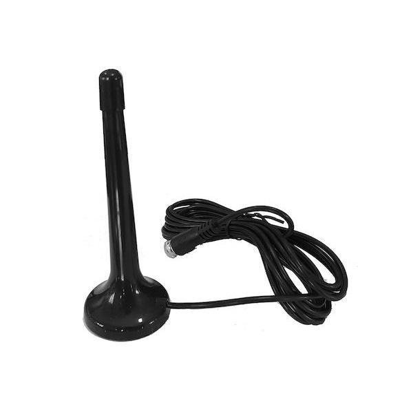 Εσωτερική Κεραία Τηλεόρασης (δεν απαιτεί τροφοδοσία) σε Μαύρο Χρώμα Σύνδεση με Ομοαξονικό (Coaxial) Καλώδιο Andowl Q-A161