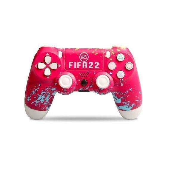 Ασύρματο Gamepad για PS4 Ροζ Doubleshock FIFA