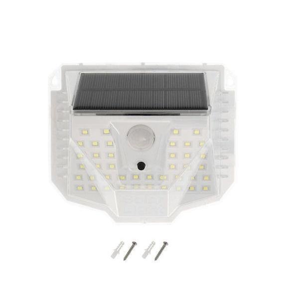 14-6.jpg LED Ηλιακό φωτιστικό εξωτερικού χώρου 84 SMD 2835 πλαστικό 1.5W 130LM με αισθητήρα κίνησης 6500K IP65 GD-186 GDPLUS