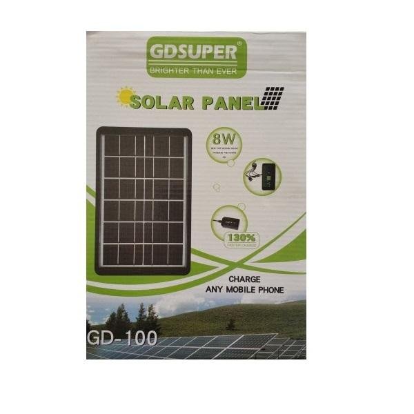 Ηλιακός Φορτιστής Κινητών GDSuper GD-100 8W Solar Mobile
