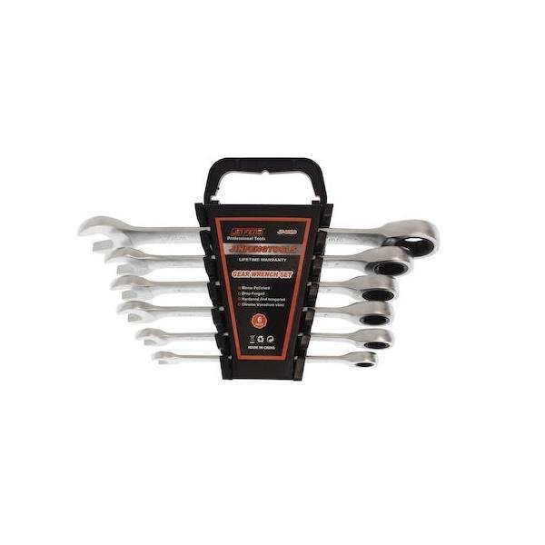 Σετ γερμανοπολύγωνα κλειδιά με καστάνια 6 τεμαχίων JF-8006 JINFENG