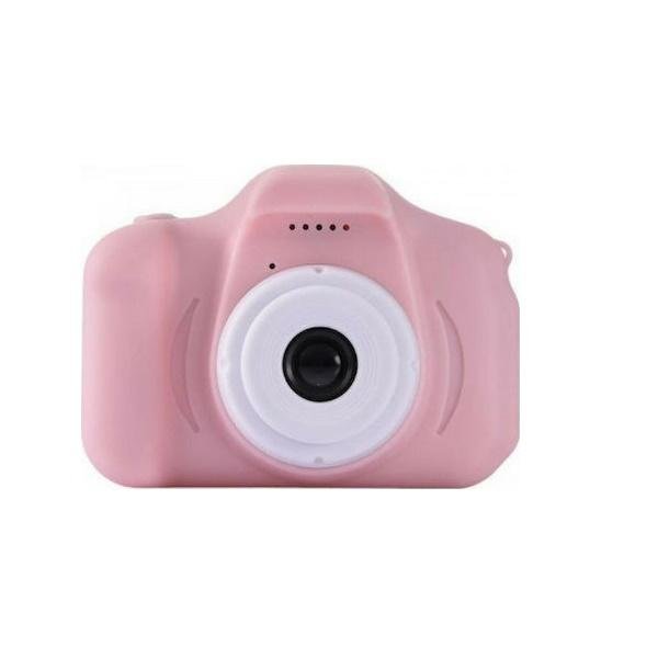 X200 - 881650 Compact Φωτογραφική Μηχανή 3MP με Οθόνη 2" Ροζ