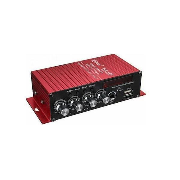 Ολοκληρωμένος Ενισχυτής Hi-Fi Stereo Kinter MA-130 Κόκκινος