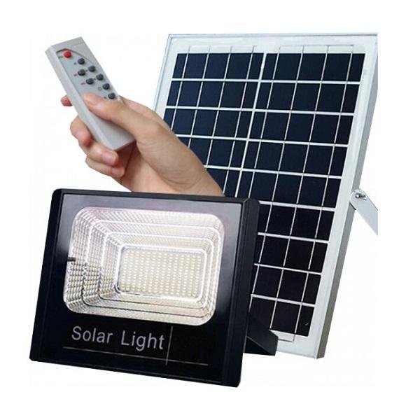ΗΛΙΑΚΟΣ ΠΡΟΒΟΛΕΑΣ SOLAR 100W ΑΔΙΑΒΡΟΧΟΣ IP66 ΜΕ ΤΗΛΕΚΟΝΤΡΟΛ OEM JD-8800