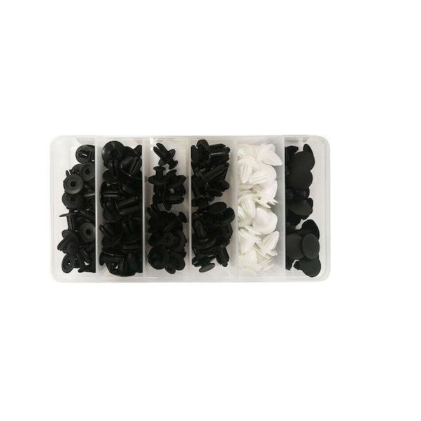 Auto Gs Κουμπώματα Ταπετσαρίας 6 Σχέδια 100τμχ