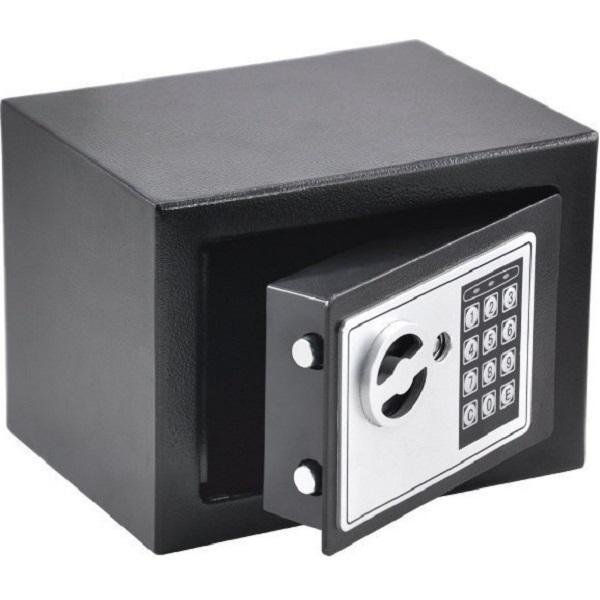 Sbox SBOX23 Χρηματοκιβώτιο με Ψηφιακό Κλείδωμα και Κλειδί, Ξενοδοχείου Διαστάσεων Μ23xΠ17xΥ17cm με Βάρος 3.5kg