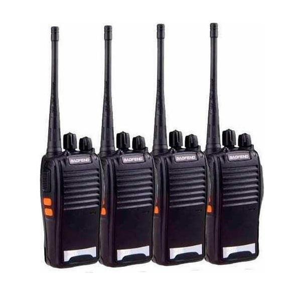 Baofeng BF-777S Walkie Talkie 5W Σετ 4τμχ Μαύρο