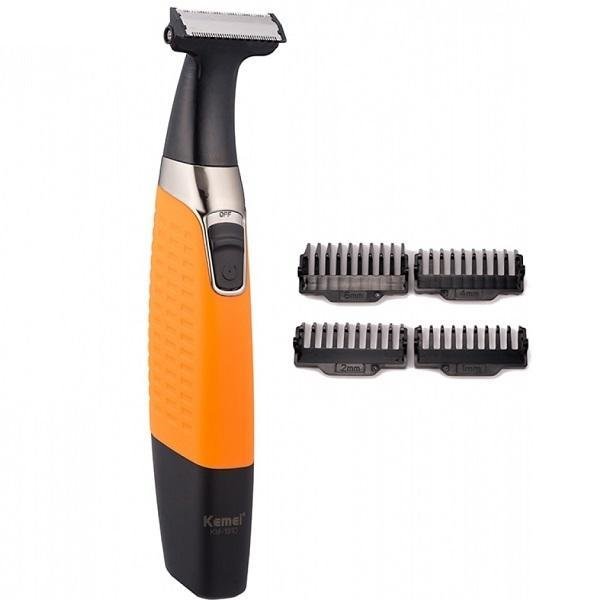Kemei Facial Trimmer KM-1910 Ξυριστική Μηχανή Προσώπου / Σώματος Επαναφορτιζόμενη