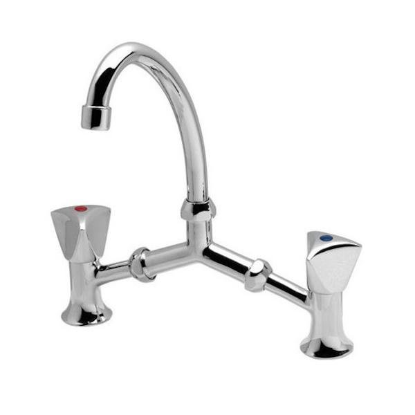 0003DNS Μπαταρία Νιπτήρα Ασημί