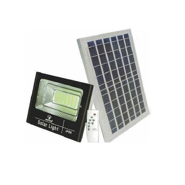 8-12-1.jpg Στεγανός Ηλιακός Προβολέας IP66 Ισχύος 100W με Τηλεχειριστήριο σε Μαύρο χρώμα 320608 Jortan