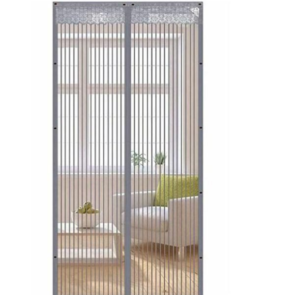 Σίτα Πόρτας Μαγνητική Μαύρη 220x150cm SP-6667