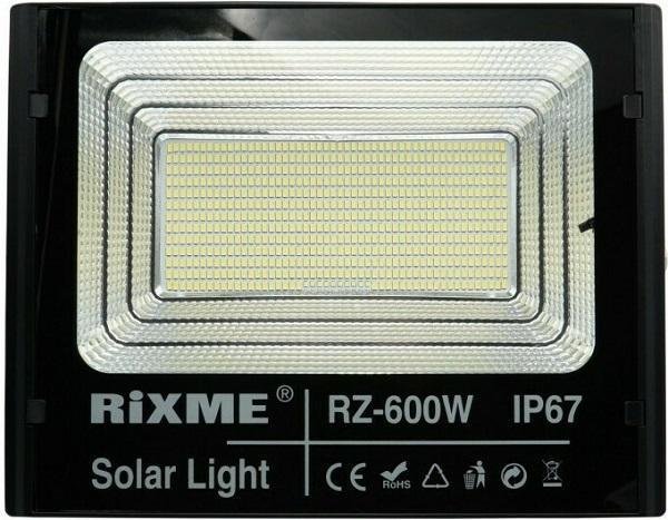 Rolinger Στεγανός Ηλιακός Προβολέας IP67 Ισχύος 600W με Τηλεχειριστήριο σε Μαύρο χρώμα PS-11031