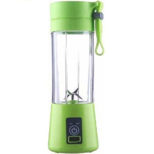 HM-03 Mini Μπλέντερ για Smoothies με Κανάτα 0.38lt και Ισχύ 380Watt Green