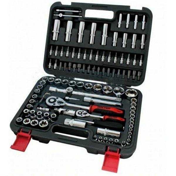 892 Βαλίτσα με 108 Εργαλεία Μαύρο/Κόκκινο