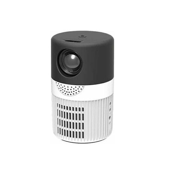YT400 Mini Projector με Ενσωματωμένα Ηχεία Λευκός