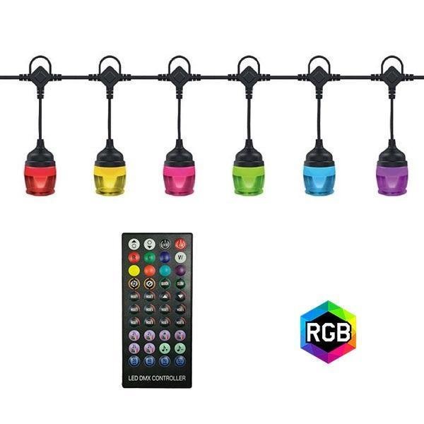 Arrango Γιρλάντα Φωτισμού Εξωτερικού Χώρου 12m AL76419