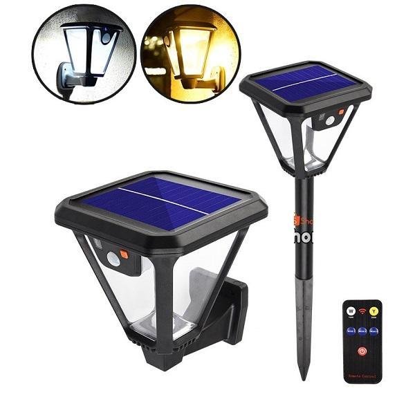 a91a44a3e801f2eacbc7f771e29c9109.jpg Ηλιακό φωτιστικό εδάφους και τοίχου 2 σε 1 με τηλεκοντρόλ HS-V83