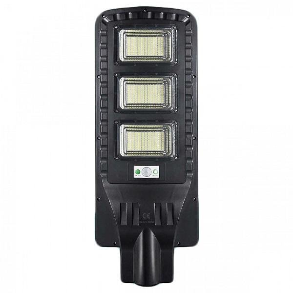 image_A5me5SDCRb91kYu1C93bHgG4k2L7DNVjfFk5tWlv.jpg Arrango Στεγανό Ηλιακό Φωτιστικό Δρόμου IP65 με Ανιχνευτή Κίνησης σε Μαύρο Χρώμα AP79274