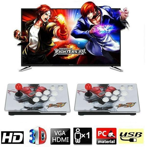 Ρετρό κονσόλα 2 X Single Joysticks και 3000 + παλιά παιχνίδια