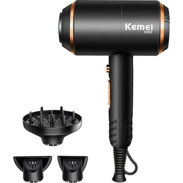Kemei Ionic Επαγγελματικό Πιστολάκι Μαλλιών με Φυσούνα 1700W KM-8896