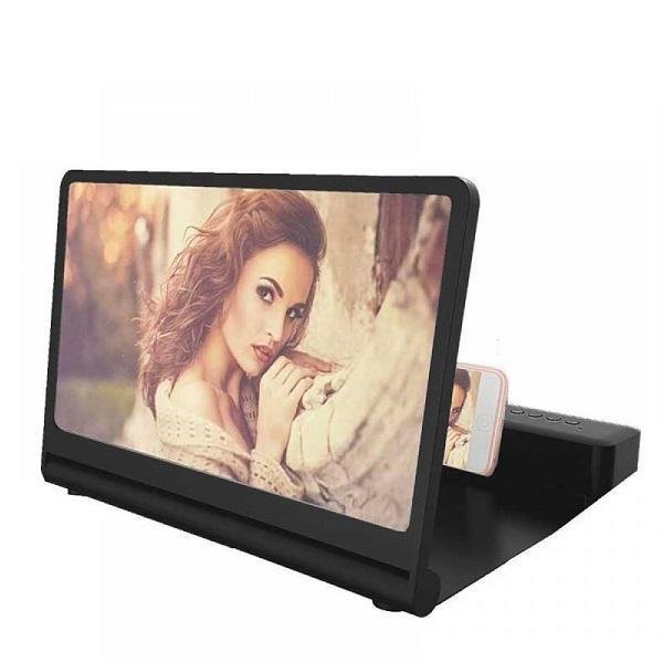 ΒΑΣΗ ΜΕΓΕΘΥΝΣΗΣ ΕΙΚΟΝΑΣ ΚΙΝΗΤΟΥ 3D 12 INCH ΜΕ BLUETOOTH F12 BLACK