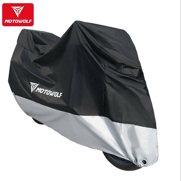 Motowolf Κουκούλα Μηχανής Αδιάβροχη RA-55 Large Μ220xΠ95xΥ110εκ.