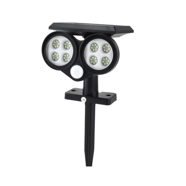 Επιτοίχιο Ηλιακό Φωτιστικό 48LED IP65 Andowl Q-D1906 – Μαύρο