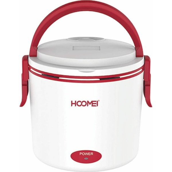 Hoomei Ηλεκτρικό Δοχείο Φαγητού Inox Κόκκινο  HM-5650
