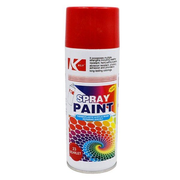 23w4e5rt6y KLY Σπρέι Βαφής Ακρυλικό με Γυαλιστερό Εφέ Κόκκινο 200ml 41269659