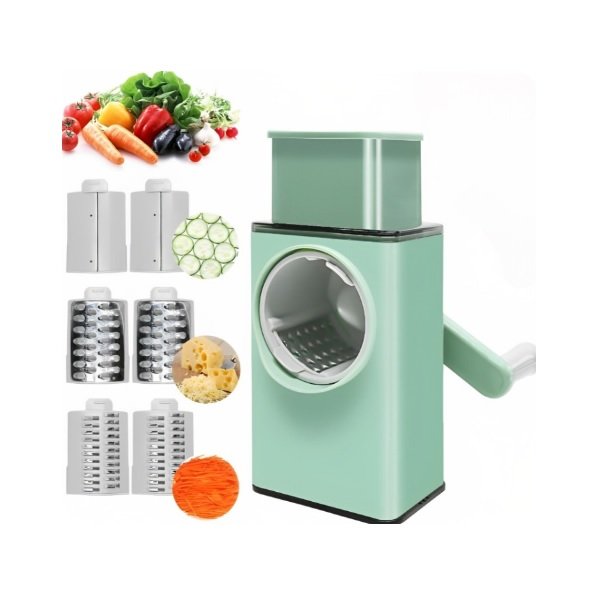 Πολυκόπτης Λαχανικών Πλαστικός Χειροκίνητος 100289