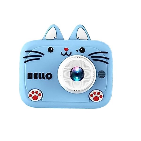 26 X9 Γατούλα Compact Φωτογραφική Μηχανή με Οθόνη 2" Γαλάζιο