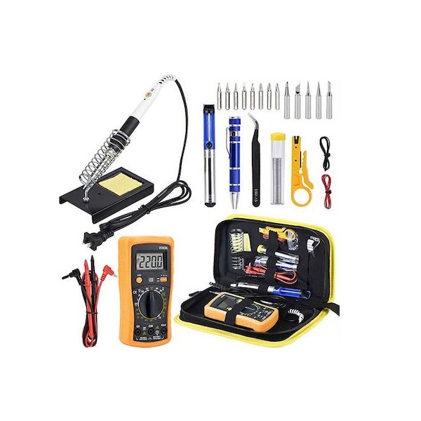 3 Σετ Κόλλησης Handskit Σταθμός Κόλλησης Ρεύματος 60W με Ρύθμιση Θερμοκρασίας 20583954