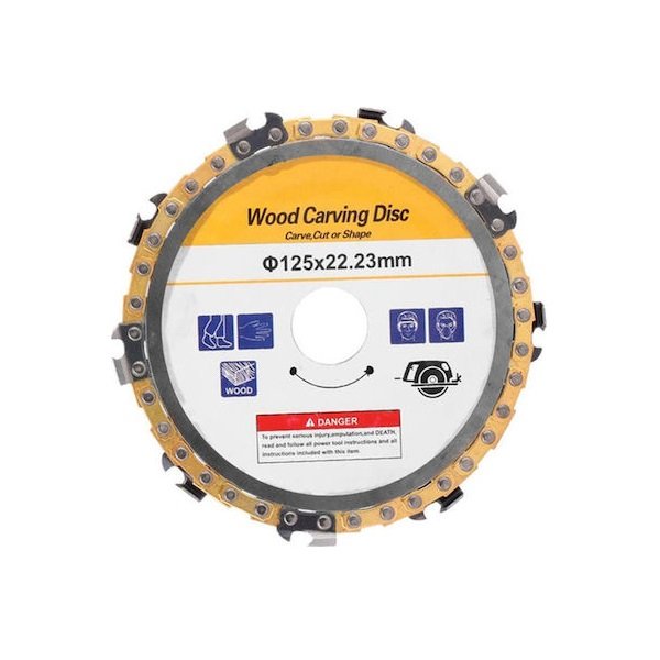 WOOD CARVING DISC Δίσκος Κοπής Ξύλου 125mm με 9 Δόντια 21545942