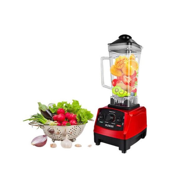 34 Sokany SK-444 Μπλέντερ για Smoothies 2.5lt 4500W Κόκκινο