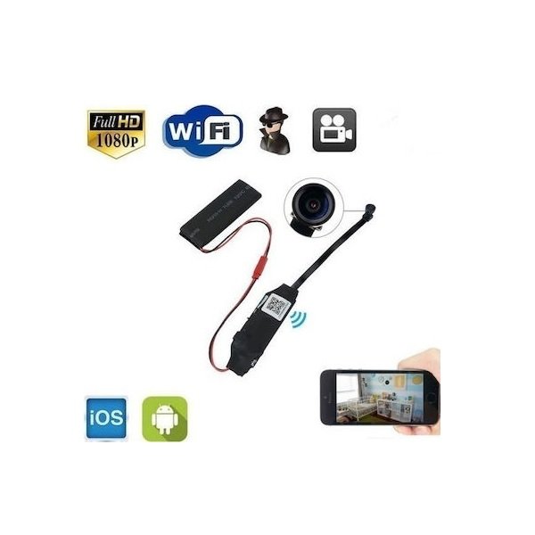 Κρυφή Κάμερα WiFi SD με Υποδοχή για Κάρτα Μνήμης και Ανιχνευτή Κίνησης 000.230.4586