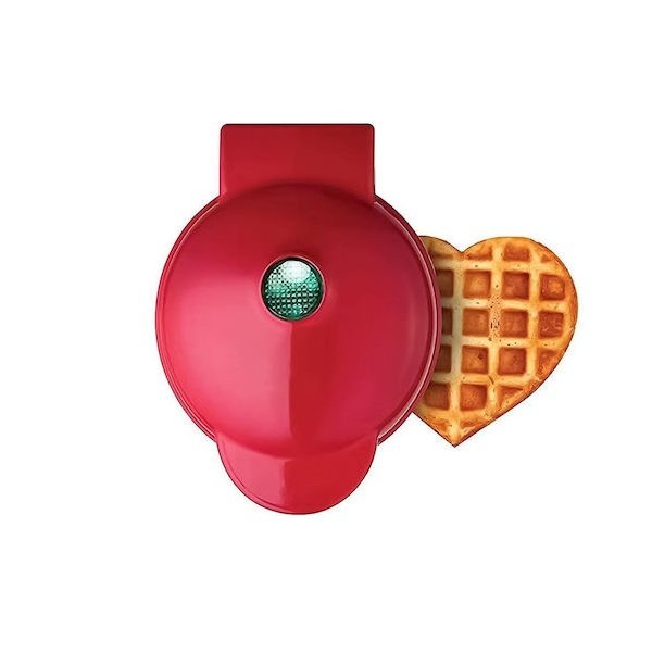 WP-MK03 Βαφλιέρα σε Σχήμα Καρδιά 350W