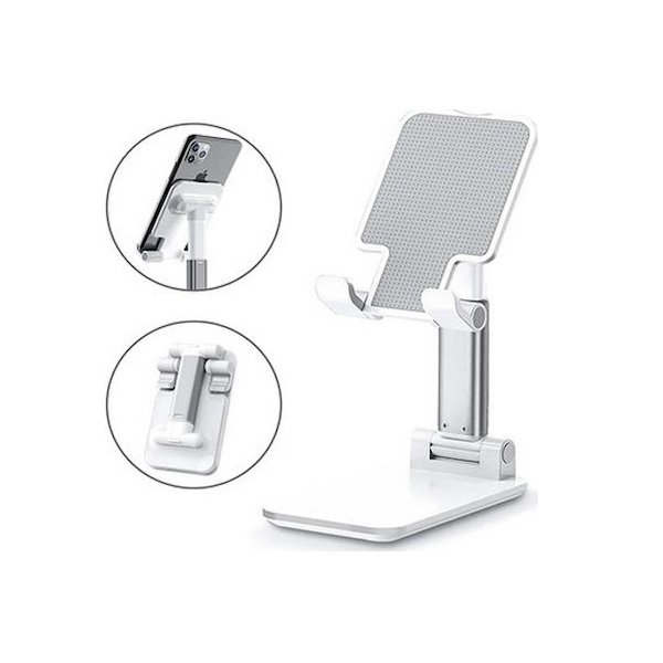 1 L305 Βάση Γραφείου για Κινητό σε Λευκό χρώμα